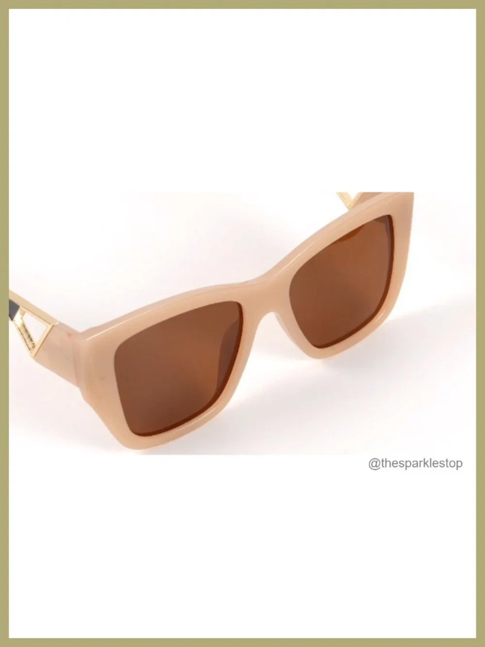 Oversized Square Polarized Sunglasses UV400 Women Retro Trendy Shades